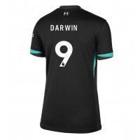 Liverpool Darwin Nunez #9 Fotballklær Bortedrakt Dame 2024-25 Kortermet